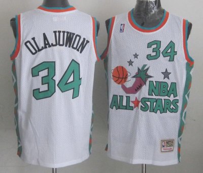 Olajuwon 1996 all star games West jerseys